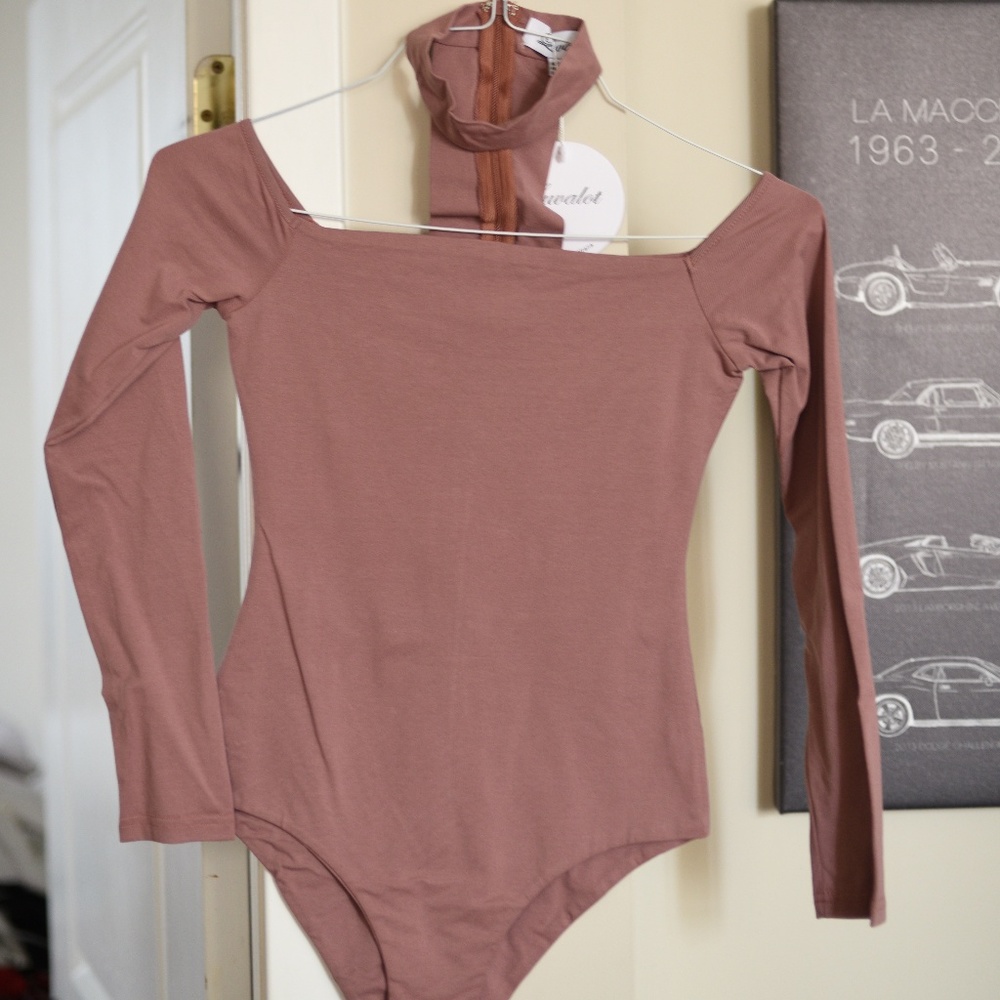 Looking Glass Choker Bodysuit